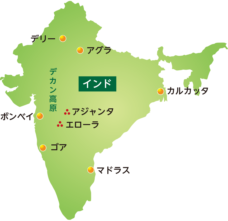 インド地図