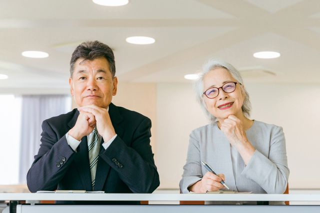 シニア世代の学生